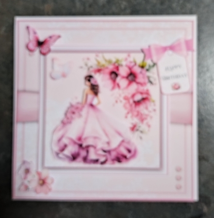 Graceful with Blooms - 6x6 and 5x7 Version by Jackie Odonnell