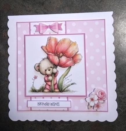 Blooming with Joy - 6x6 and 5x7 Version by Jackie Odonnell