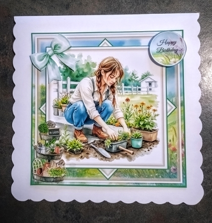 Gardening Ladies 2 Mini Page Kit by Jackie Odonnell