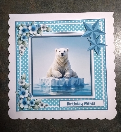 The Bear Necessities of Life - 6x6 and 5x7 Version by Jackie Odonnell