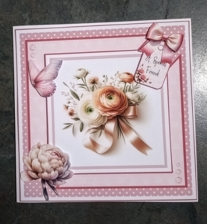 Ranunculus Bouquets - 6x6 and 5x7 Version by Jackie Odonnell