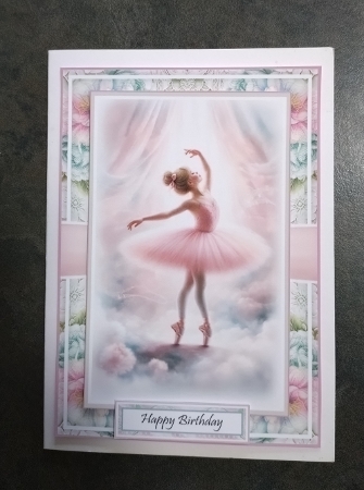 Floral Ballerina Mini Page Kit by Jackie Odonnell