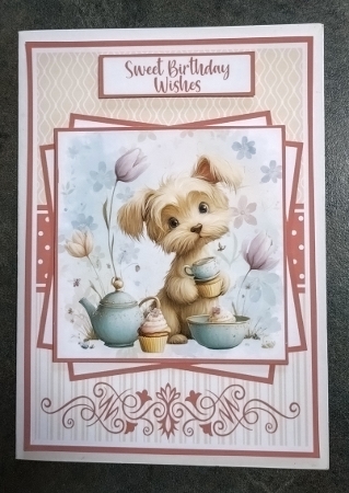 Puppies & Cupcakes Mini Kit 5x7 (3) Plus Bonus by Jackie Odonnell