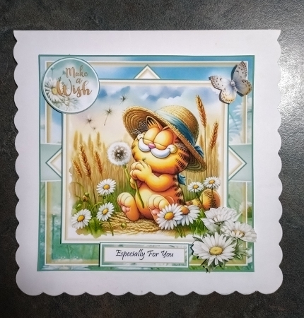 Garfield Birthday Wishes Mini Page Kit by Jackie Odonnell
