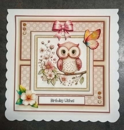 Pretty Woodland Animals - 6x6 and 5x7 Version by Jackie Odonnell