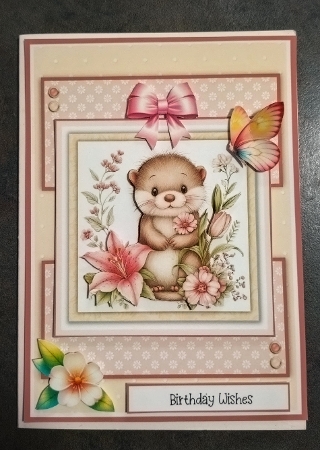 Pretty Woodland Animals - 6x6 and 5x7 Version by Jackie Odonnell