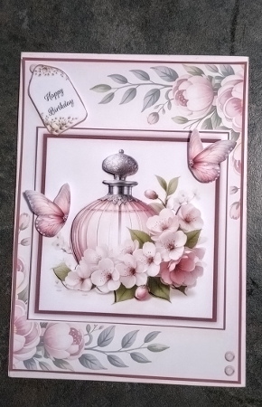 Perfume and Blossoms - 6x6 and 5x7 Version by Jackie Odonnell