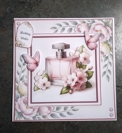 Perfume and Blossoms - 6x6 and 5x7 Version by Jackie Odonnell