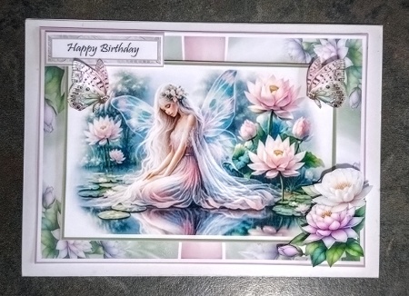 Lily Pond Fairy Mini Page Kit  by Jackie Odonnell