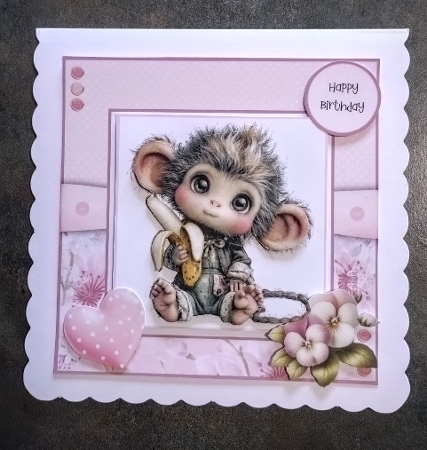 Cute Zoo Animals - 6x6 and 5x7 Version by Jackie Odonnell