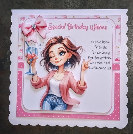 7x7 Long time friends choice of four mini kit by Jackie Odonnell