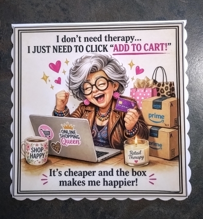 Online Shopping Queen Mini Kit by Jackie Odonnell