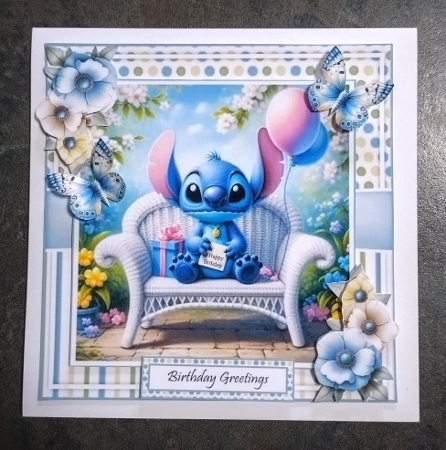 Stitch Birthday 6x6 Mini Page Kit by Jackie Odonnell