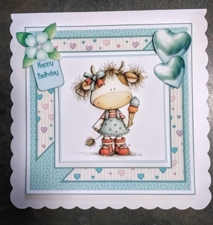 Keeping Cool - 6x6 and 5x7 Version by Jackie Odonnell