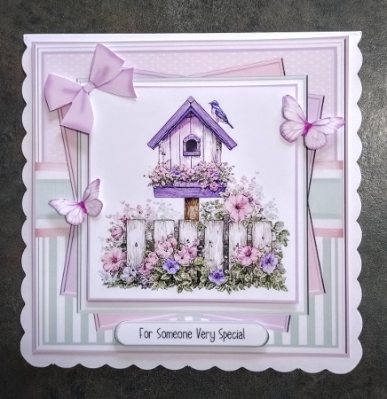 Birdbox in Mauve by Jackie Odonnell