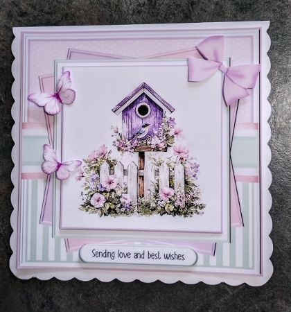 Birdbox in Mauve by Jackie Odonnell