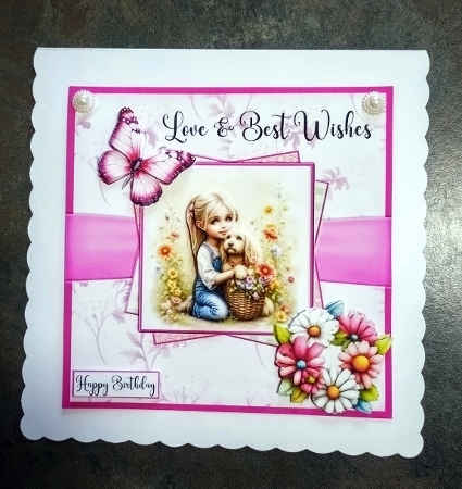 Sending Happy Wishes by Jackie Odonnell