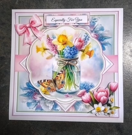 Butterfly Mason Jar 2 Mini Page Kit by Jackie Odonnell