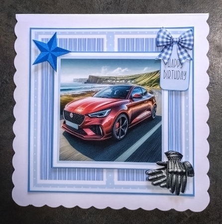Lets Go For a Drive - 6x6 and 5x7 Version by Jackie Odonnell
