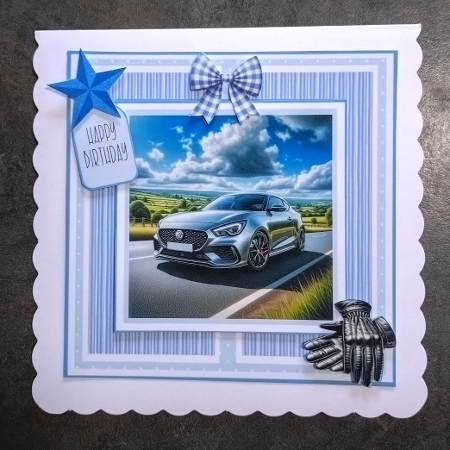 Lets Go For a Drive - 6x6 and 5x7 Version by Jackie Odonnell