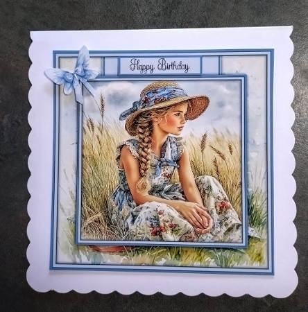 Summer Woman - Mini Kit 6x6 by Jackie Odonnell