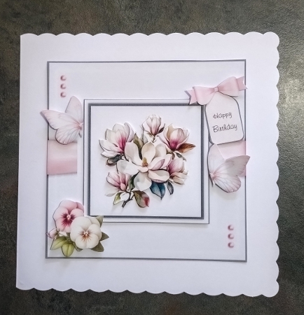Watercolor Bouquets - 6x6 and 5x7 Version by Jackie Odonnell