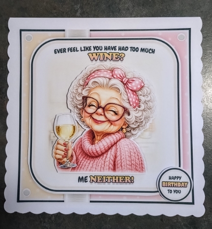 Too Much Wine Mini Kit by Jackie Odonnell