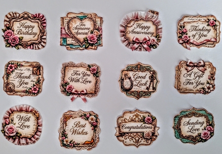 Shabby Chic Sentiments by Jackie Odonnell