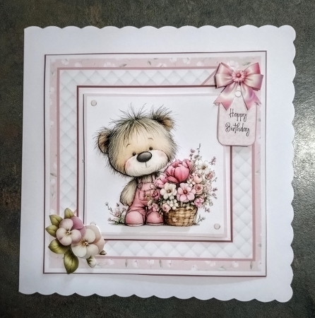 Say it With Flowers - 6x6 and 5x7 by Jackie Odonnell