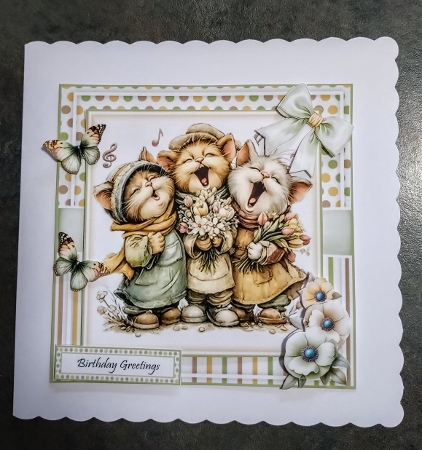 Cats Chorus Mini Page Kit by Jackie Odonnell