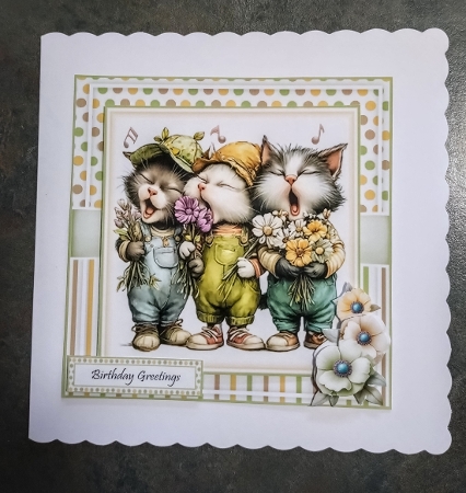 Cats Chorus Mini Page Kit by Jackie Odonnell