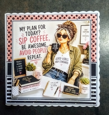 Sip Coffee  by Jackie Odonnell