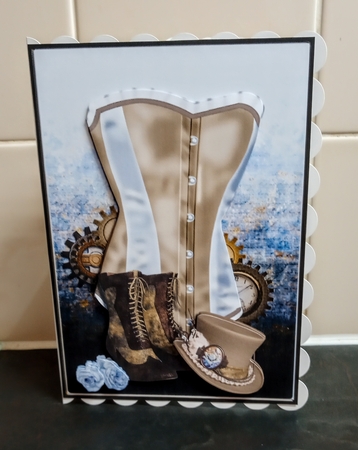 Corset and Boots by Jackie Odonnell