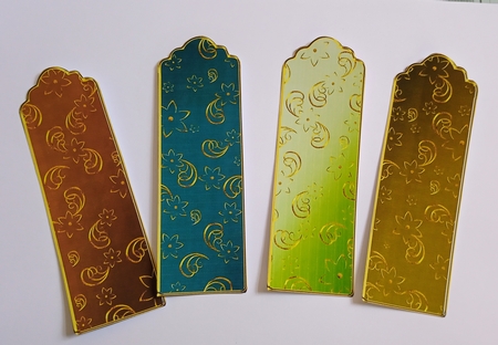 Swirls & Flowers Bookmarks Set by Jackie Odonnell