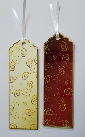 Swirls & Flowers Bookmarks Set by Jackie Odonnell