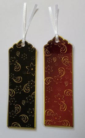 Swirls & Flowers Bookmarks Set by Jackie Odonnell