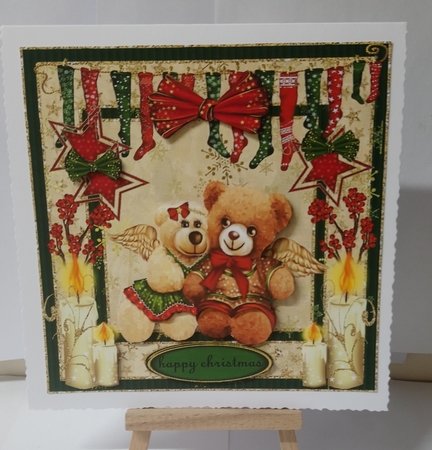 Christmas Teddies by Jackie Odonnell