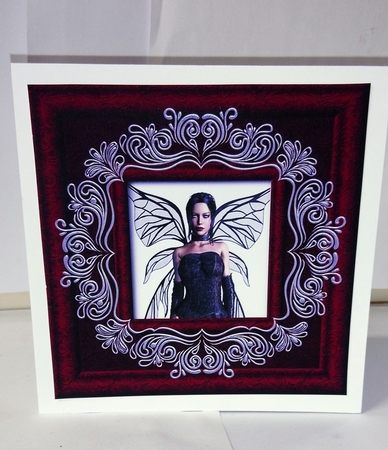 2 Square Framed Gothic Toppers by Jackie Odonnell