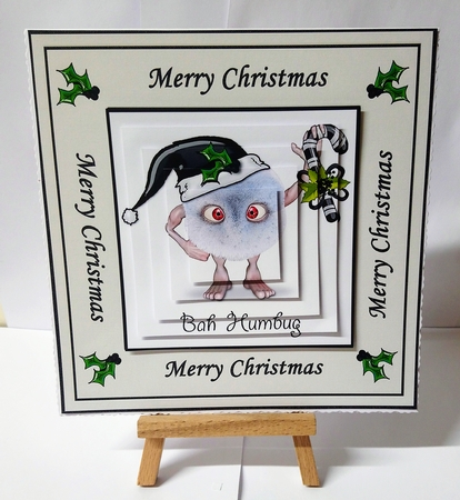 Bah Humbug Merry Christmas Mini Kit by Jackie Odonnell