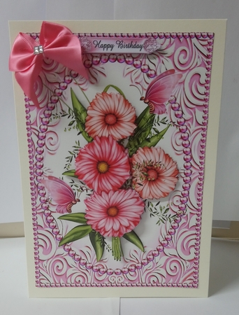 Oriental Corsage & Butterflies by Jackie Odonnell