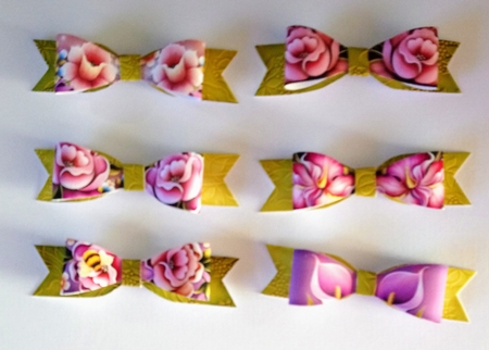 Bows Lilac Flowers by Jackie Odonnell