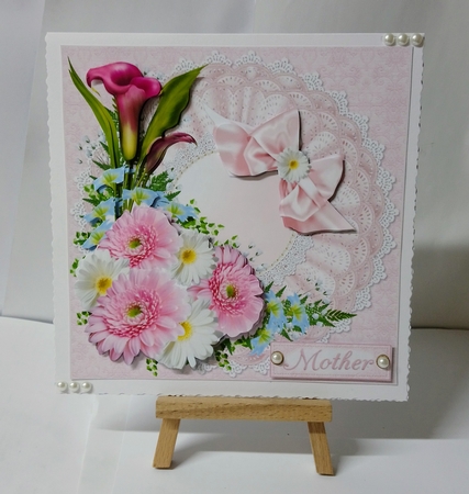 8x8 Flowers for Birthday or Mothers Day Mini Kit by Jackie Odonnell