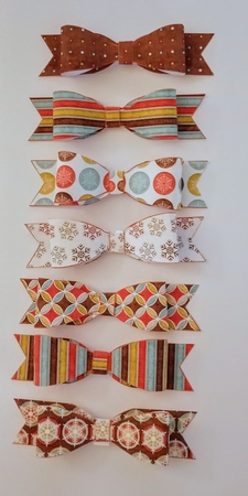 Paper Bows Classic Christmas by Jackie Odonnell