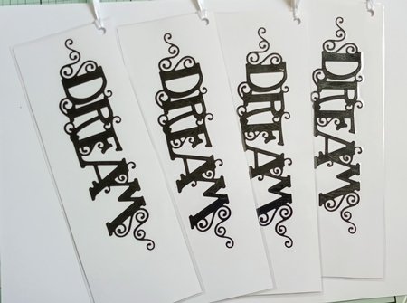4 Gorgeous Gothic Angel Bookmarks by Jackie Odonnell