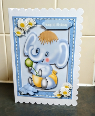 Baby Boy's Birth or 1st Birthday  by Jackie Odonnell