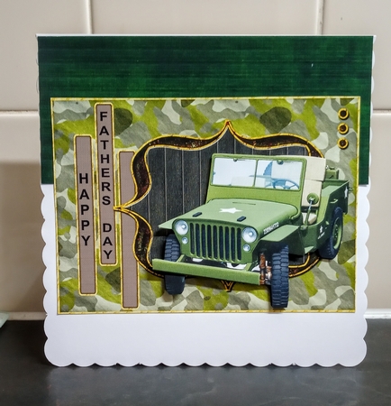 Camo for Fathers Day by Jackie Odonnell