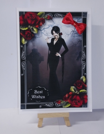 The Gothic Red Rose by Jackie Odonnell