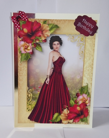 Magenta Hibiscus Beauty by Jackie Odonnell