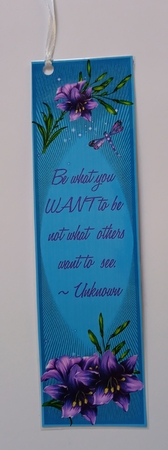 Gorgeous Lilly Bookmarks by Jackie Odonnell