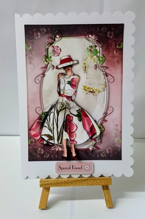 Floral Lady by Jackie Odonnell